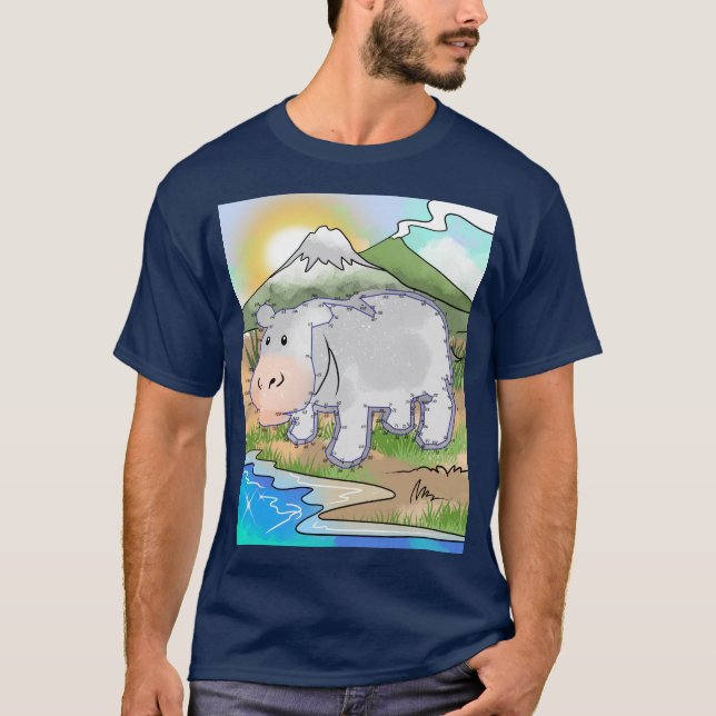 Hippo Connect  T-Shirt (Front)