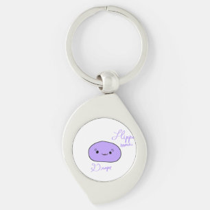 Hippo Cute Mochi Funny Animal Mochi Keychain