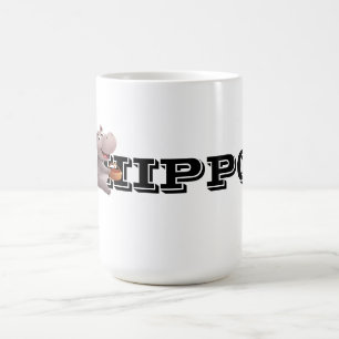 Hippo Fun Scene Coffee Mug