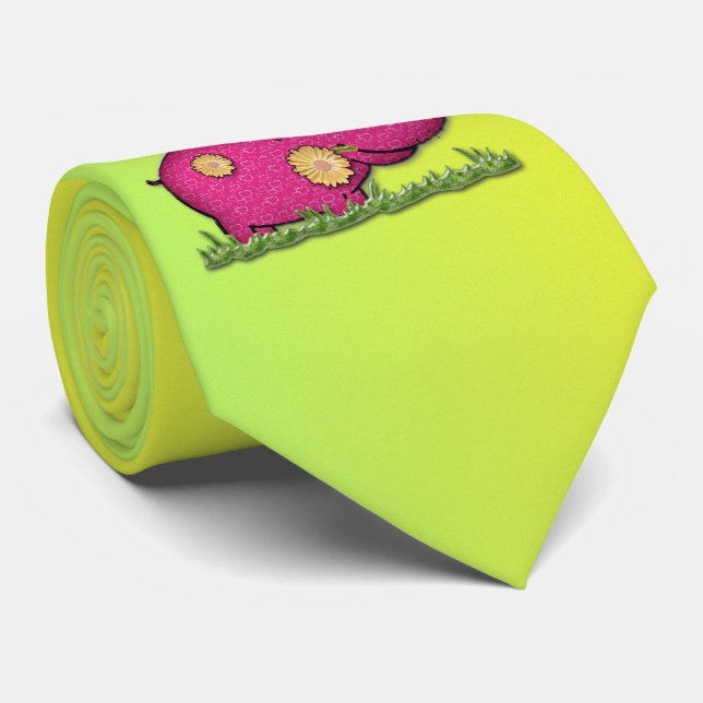 hippo fun tie (Rolled)