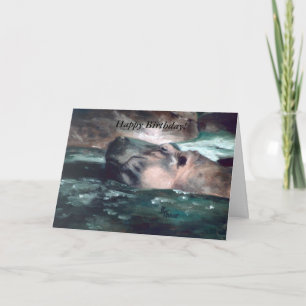 Hippo, Happy Birthday! Card