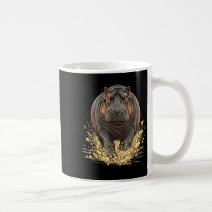 Hippo hippopotamus for mom dad kids hippo animal coffee mug