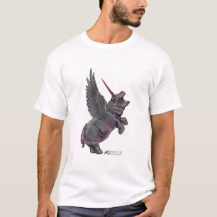 Hippo Hippos Hippopotamus House Blessing Taweret T-Shirt