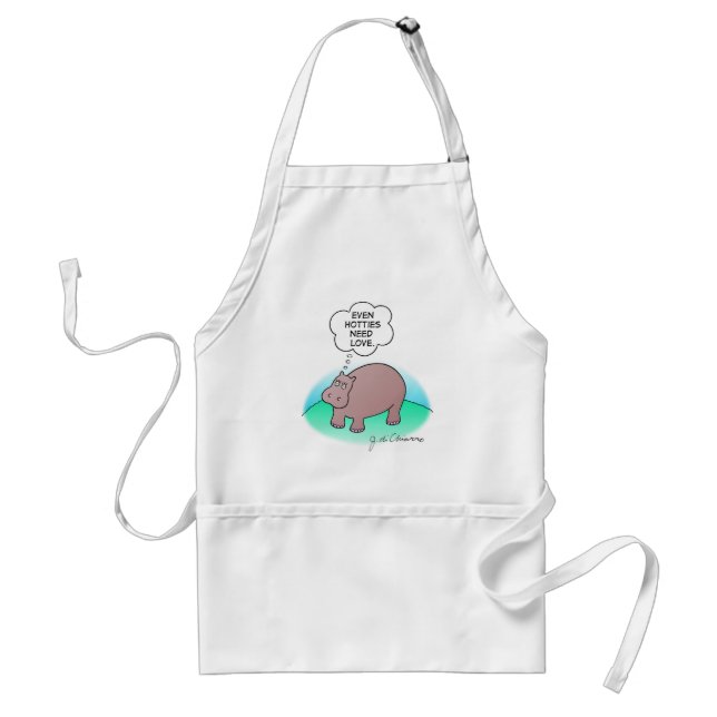 Hippo Hotty Standard Apron (Front)