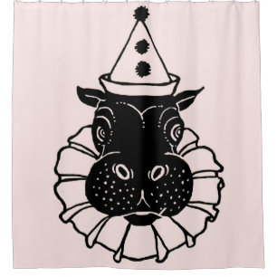 hippo in a party hat