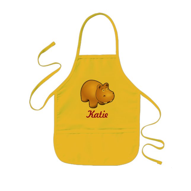 Hippo Kids Apron (Front)