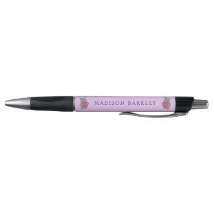 Hippo Kid's Cute Valentine's Day Pens with Name