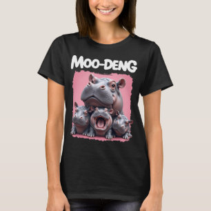 Hippo Lover Gifts, Thailand Shirt, Moo Deng T-Shirt