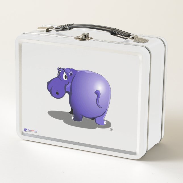 Hippo Lunch Box (Front)