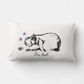 Hippo maternity pillow