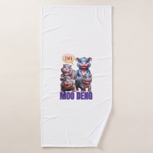 Hippo mignon Moo Deng Tee, Cool Moo Deng Hippo Lov