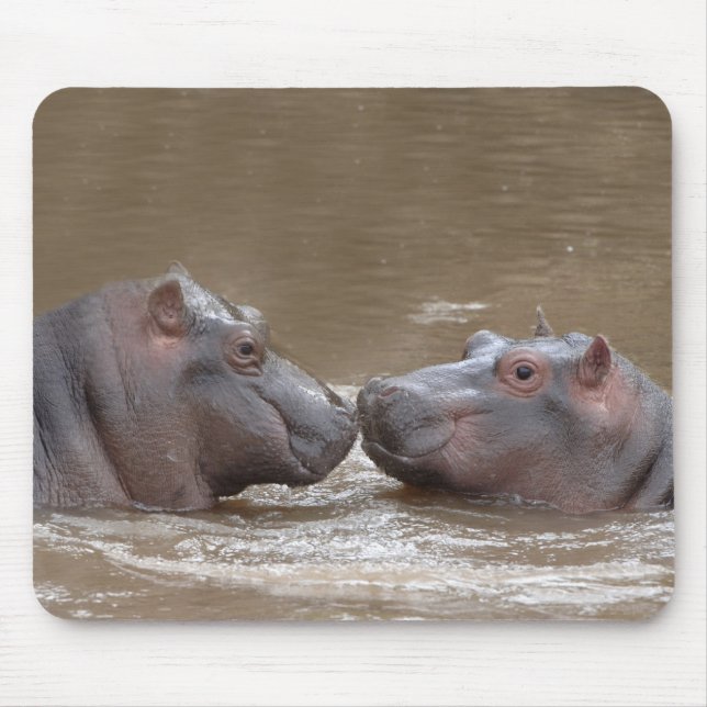 hippo mouse pad (Front)