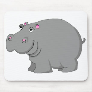 hippo mouse pad