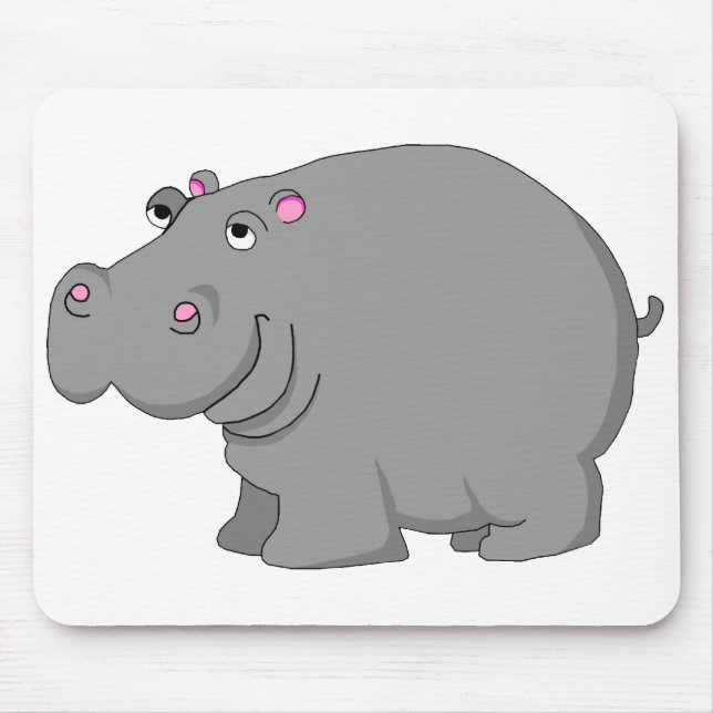 hippo mouse pad (Front)