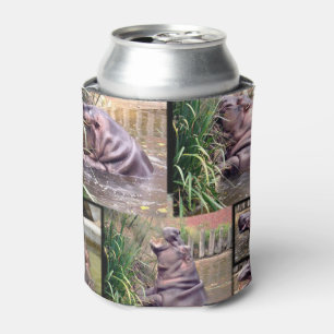 Hippo Photo Collage, Stubby Holder