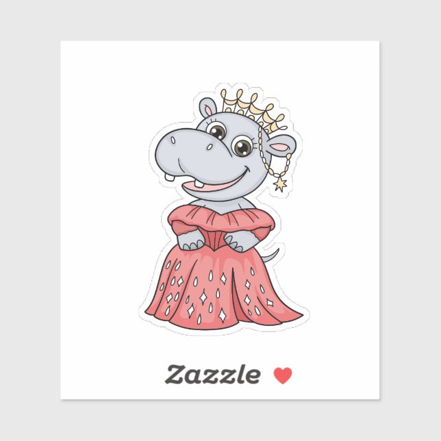 Hippo Princess (Sheet)