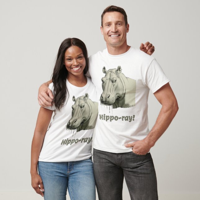 Hippo-Ray T-shirt (Unisex)