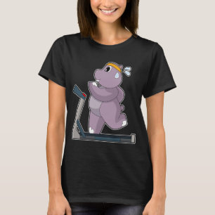 Hippo Runner Running Sports T-Shirt