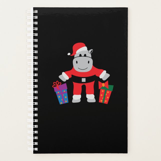 hippo santa planner (Front)