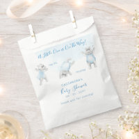 Hippo Somersault Baby Boy Shower