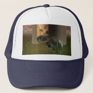 Hippo Story Book, Trucker Hat
