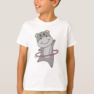 Hippo The Hullern Sport Cute Animals Hippo T-Shirt