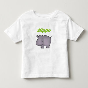 Hippo Toddler T-shirt