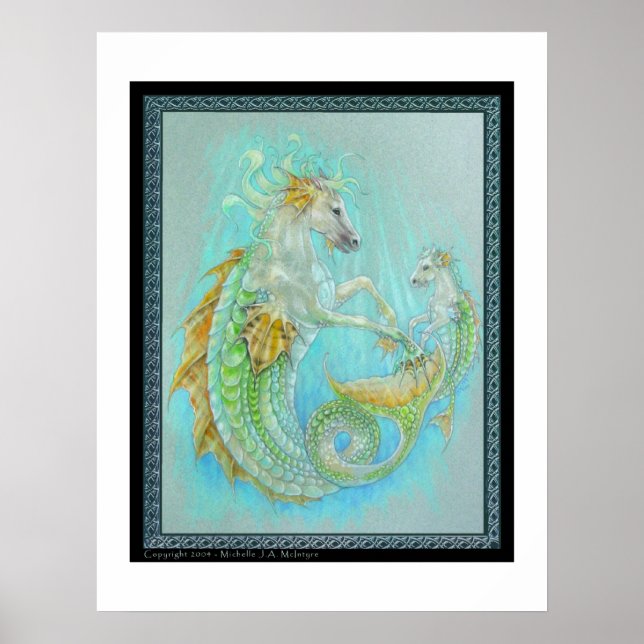 Hippocampus (Horse Dragon) Poster (Front)