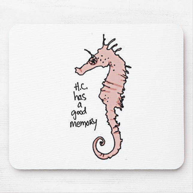 Hippocampus Mouse Pad (Front)