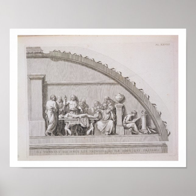 Hippocrates (c.460 BC-c.377 BC) Teaching, from 'A Poster (Front)