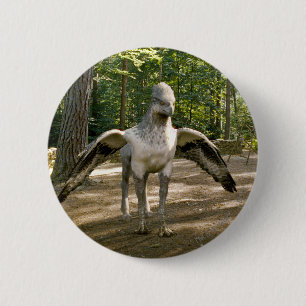 Hippogriff 2 Inch Round Button