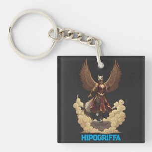 Hippogriff Mythic Avian - Sky Guardian Keychain