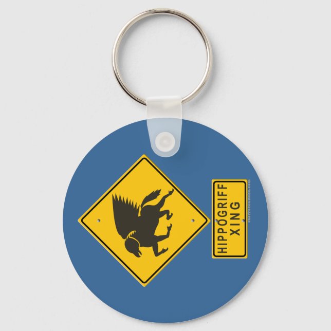 Hippogriff XING Keychain (Front)