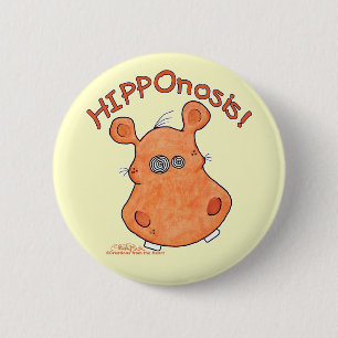 HIPPOnosis! 2 Inch Round Button