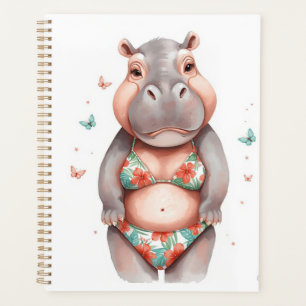 Hippopotame en Bikini