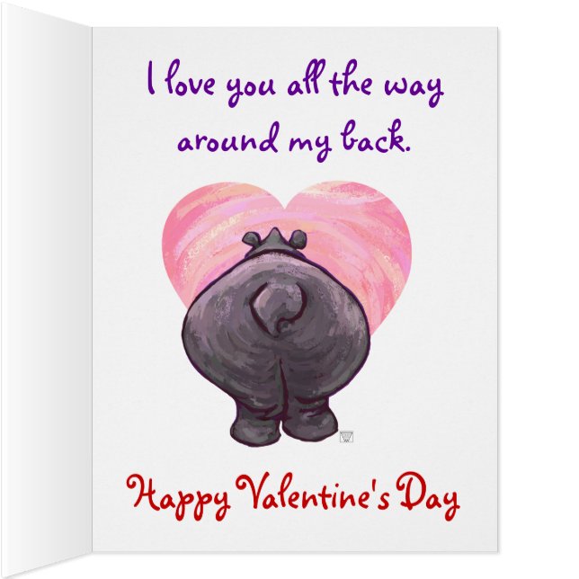 Hippopotame Grande Saint-Valentin (Intérieur (Droite))