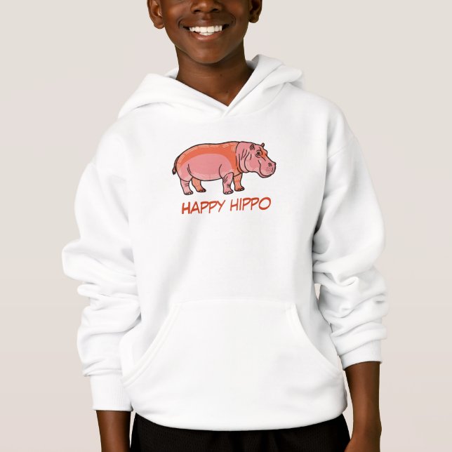 Hippopotame Rose (Devant)