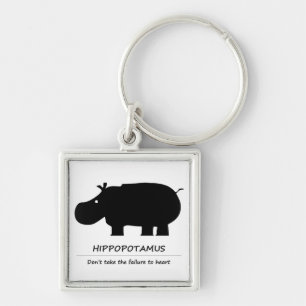 Hippopotamus (カバ) keychain