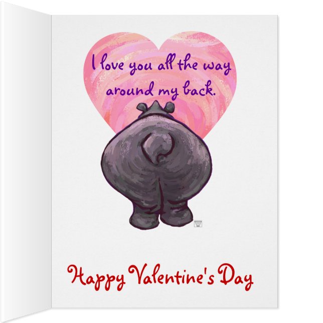 Hippopotamus Be Mine (Intérieur (Droite))