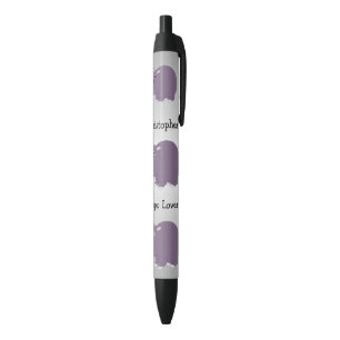 Hippopotamus Design Black Ink Pen