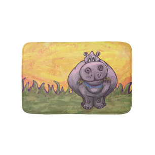 Hippopotamus Gifts & Accessories Bath Mat