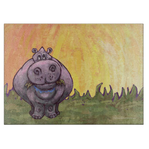 Hippopotamus Gifts & Accessories Cutting Board