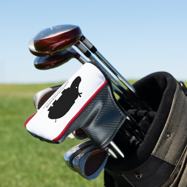 hippopotamus golf head cover (In Situ)