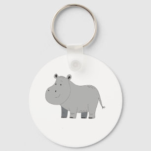 HIPPOPOTAMUS KEYCHAIN
