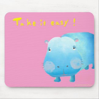 Hippopotamus Mouse Pad