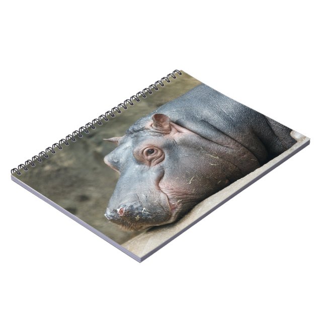 Hippopotamus notebook (Left Side)