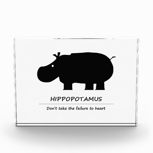 hippopotamus photo block (Front)