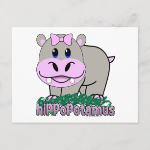 Hippopotamus Postcard