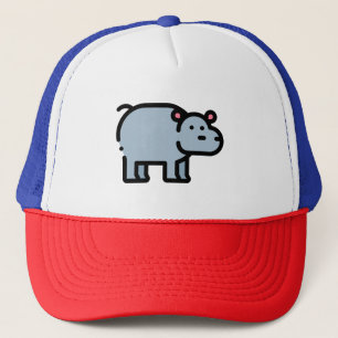 Hippopotamus Trucker Hat