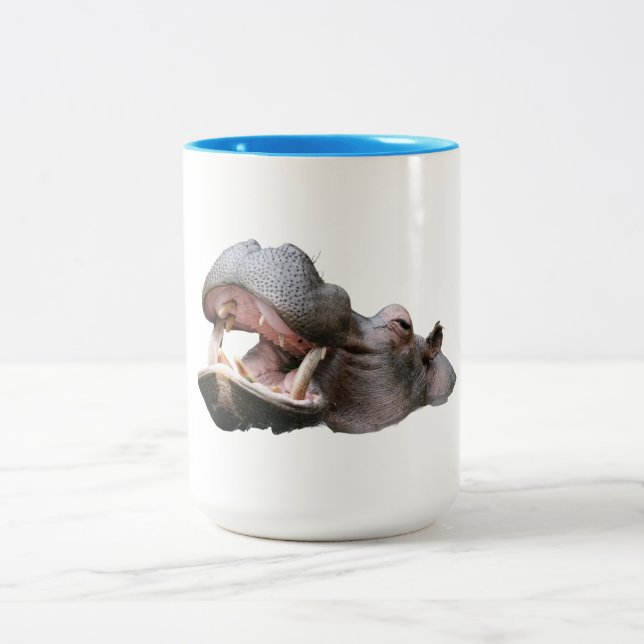 Hippopotamus Two-Tone Mug (Centre)